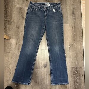 Revolt Dark Blue Women's Boot Cut Jeans